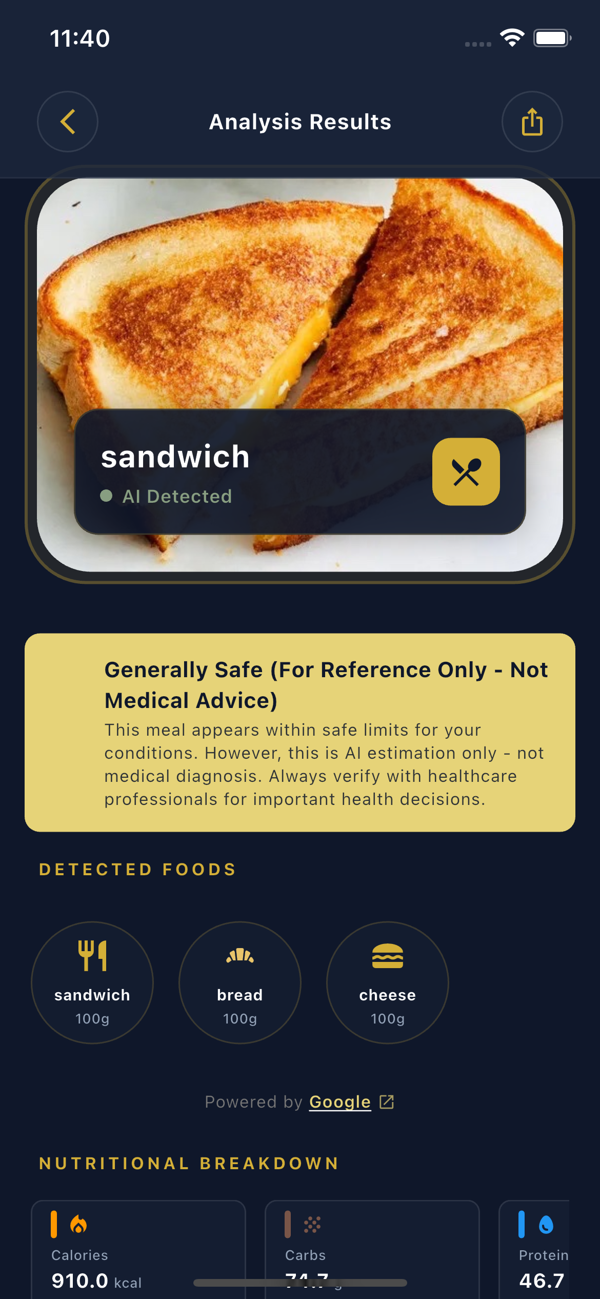EatSafe AI Screenshot 6